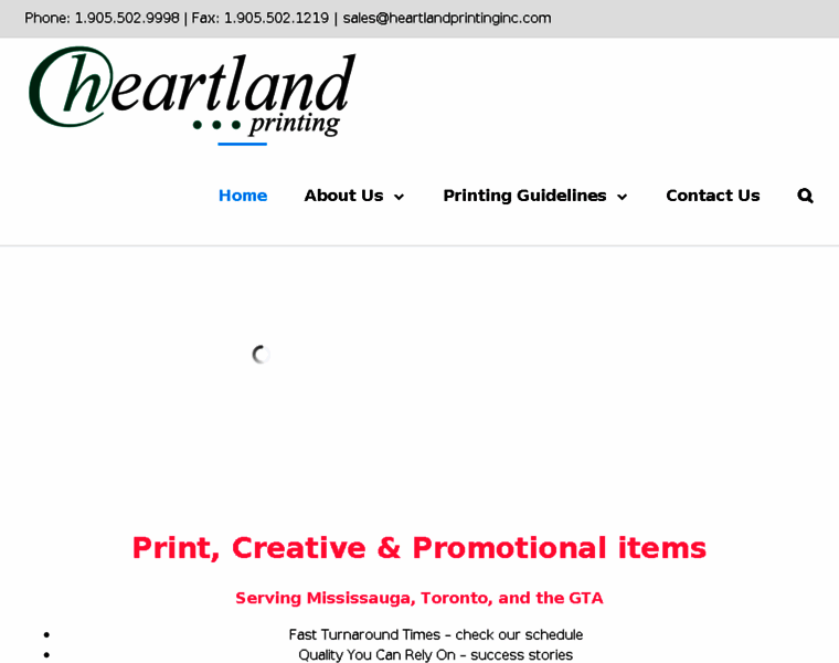 Printingbyheartland.com thumbnail