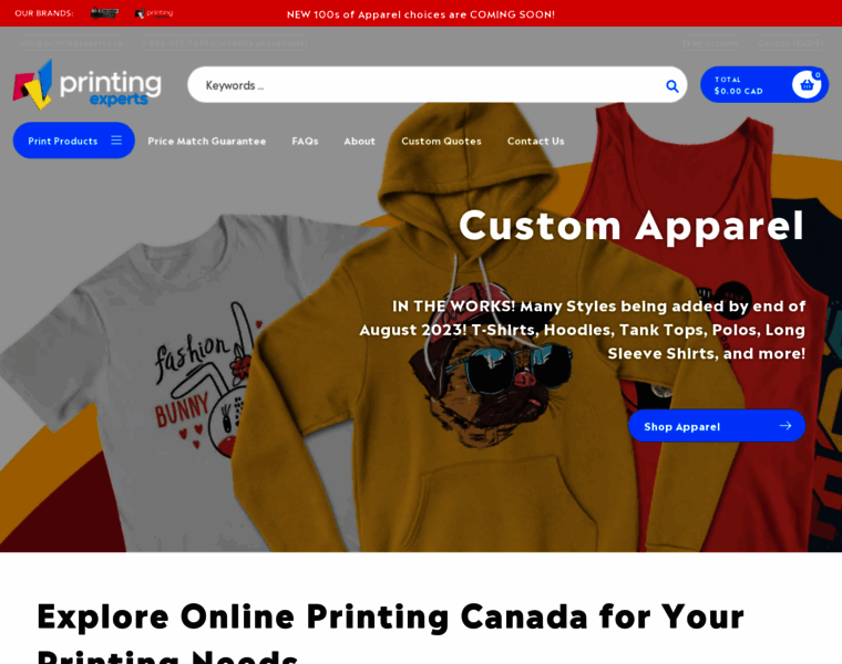 Printingexperts.ca thumbnail
