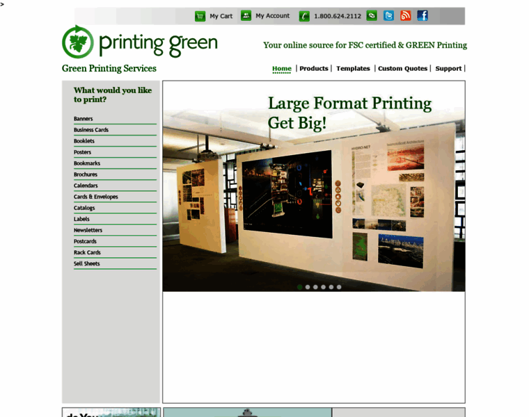 Printinggreen.com thumbnail