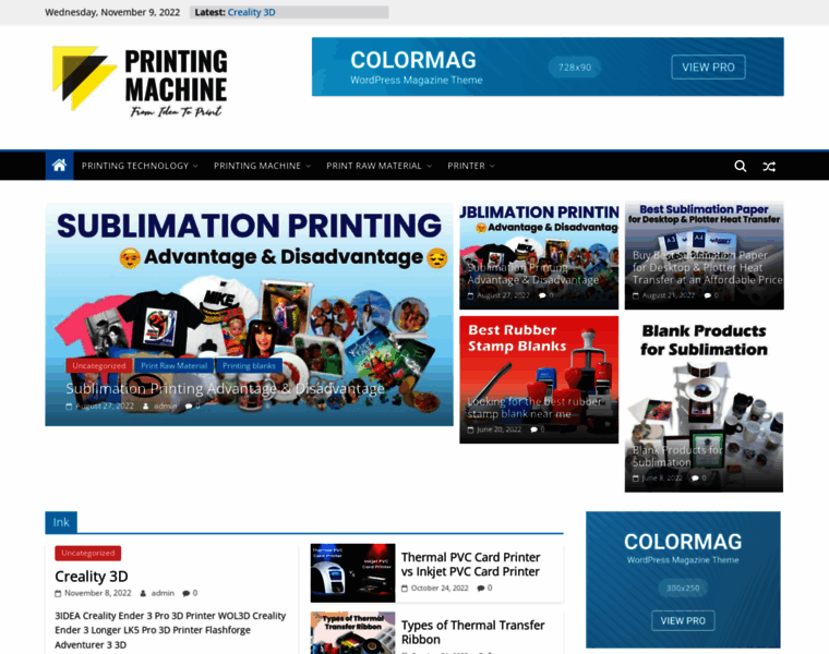 Printingmachine.tech thumbnail