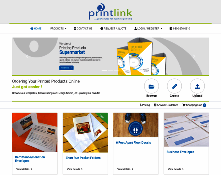 Printlinkonline.com thumbnail