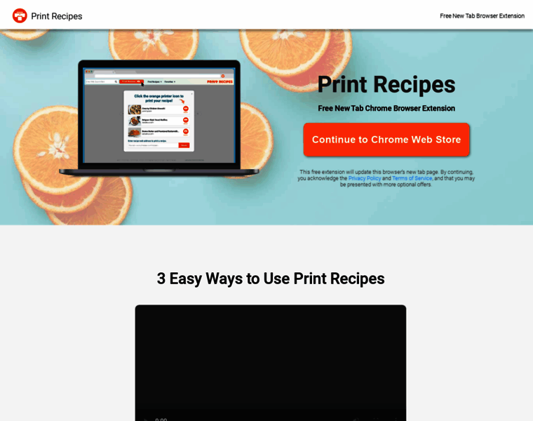 Printrecipes.net thumbnail
