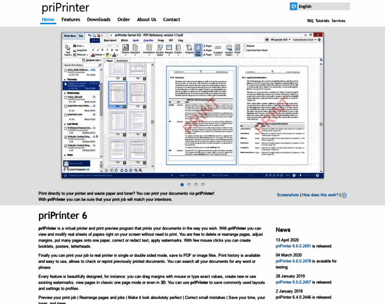 Priprinter.com thumbnail