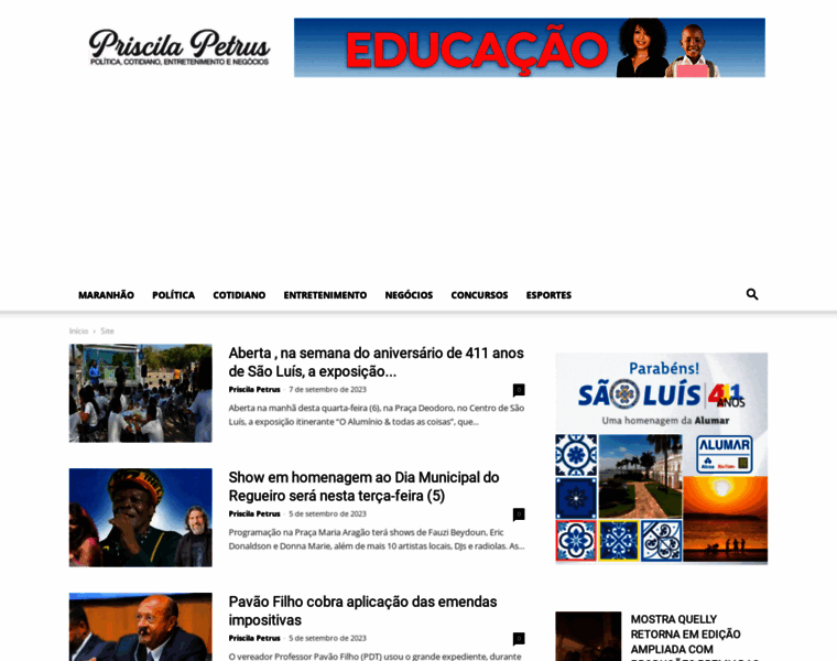 Priscilapetrus.com.br thumbnail