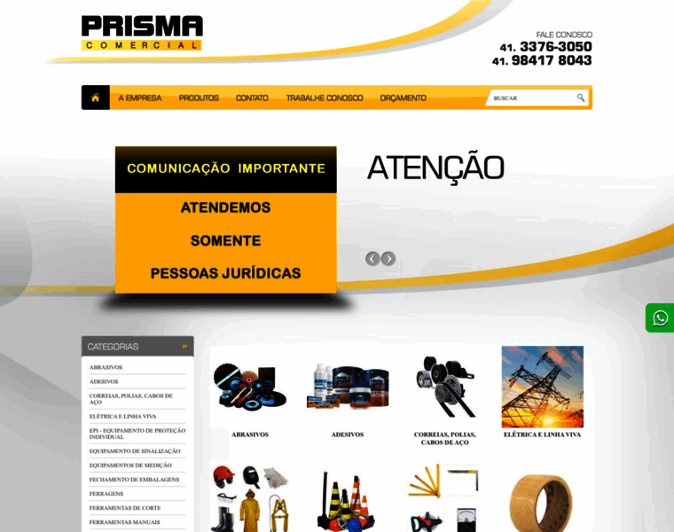 Prismacomercial.com.br thumbnail