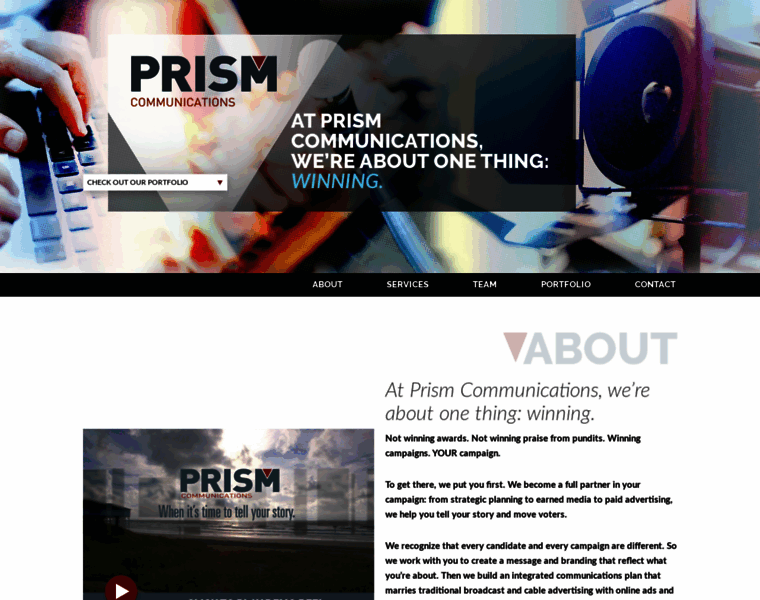 Prismcommunications.com thumbnail