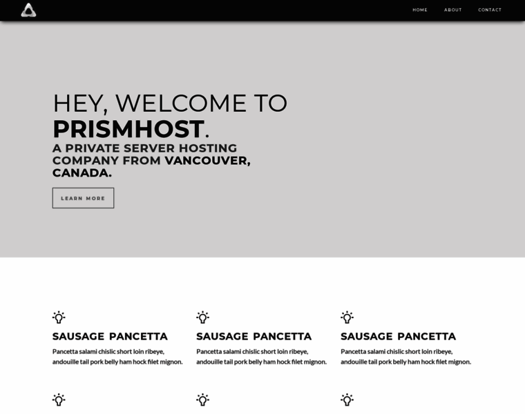 Prismhost.net thumbnail