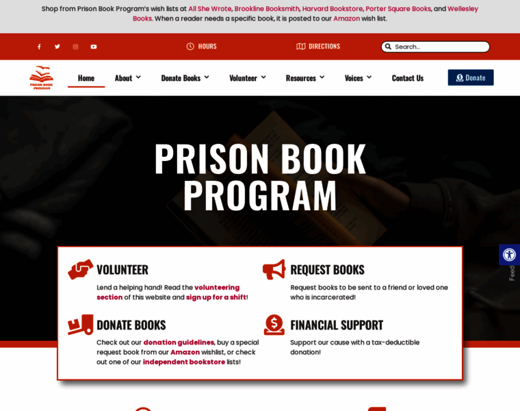 Prisonbookprogram.org thumbnail