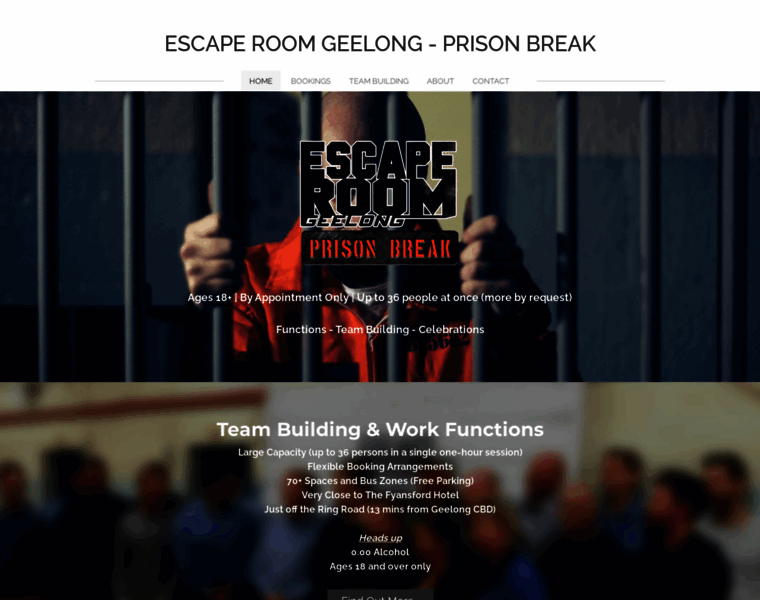 Prisonbreakgeelong.com.au thumbnail