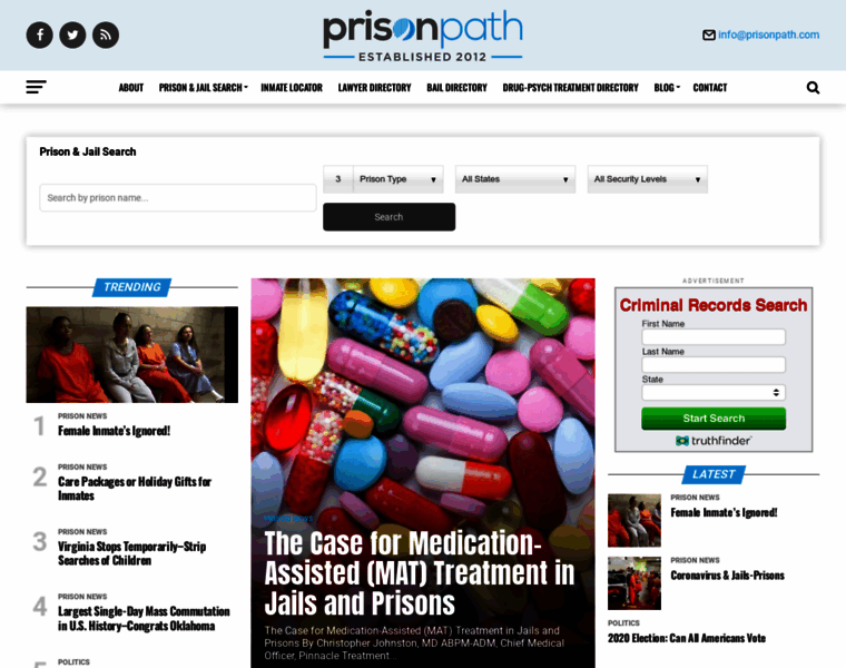 Prisonpath.com thumbnail
