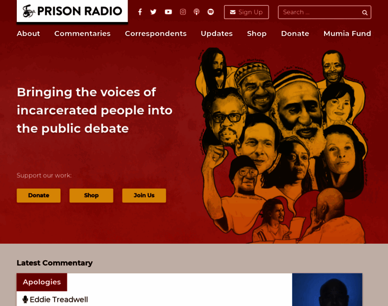 Prisonradio.org thumbnail