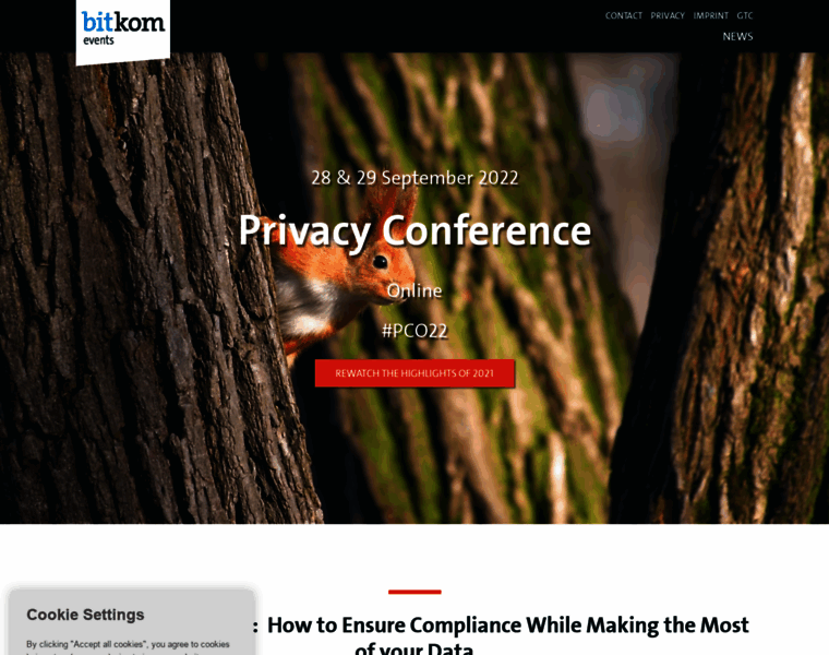 Privacy-conference.com thumbnail