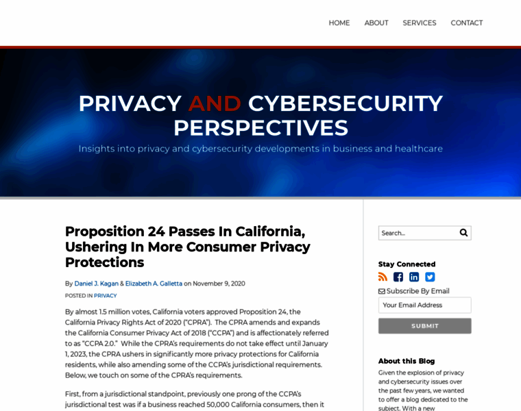 Privacyandcybersecurityperspectives.com thumbnail