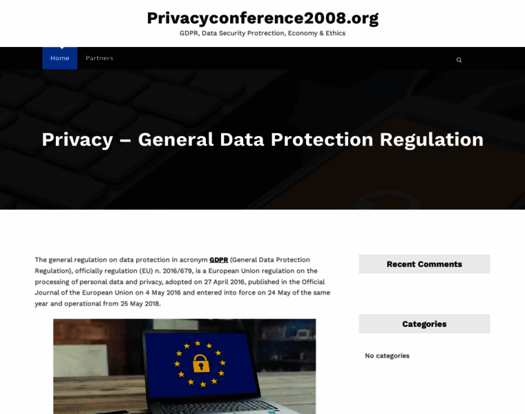 Privacyconference2008.org thumbnail