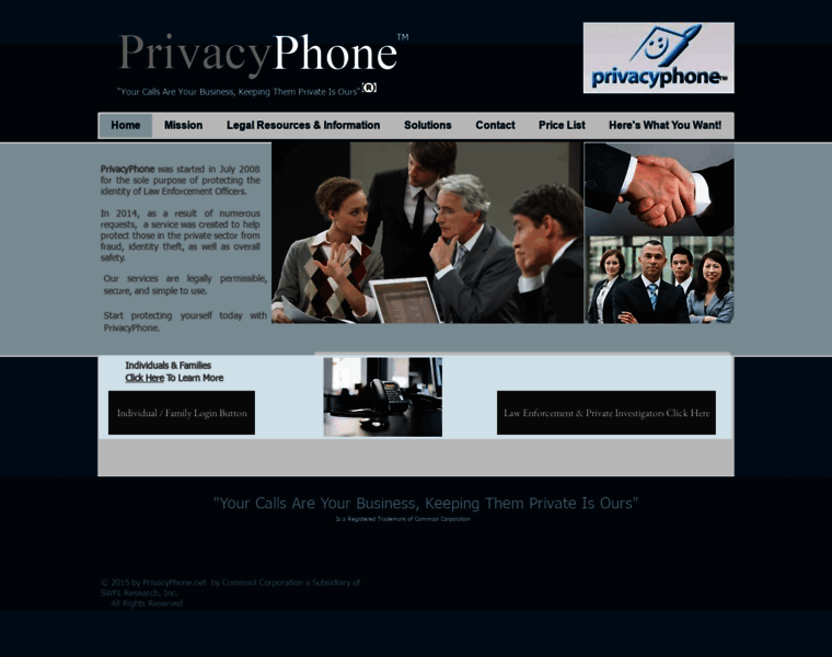 Privacyphone.net thumbnail