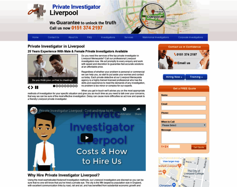 Private-investigator-liverpool.co.uk thumbnail