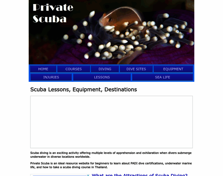Private-scuba.com thumbnail