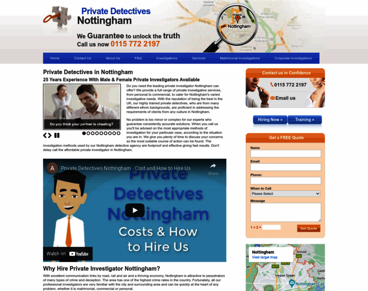 Privatedetectives-nottingham.co.uk thumbnail