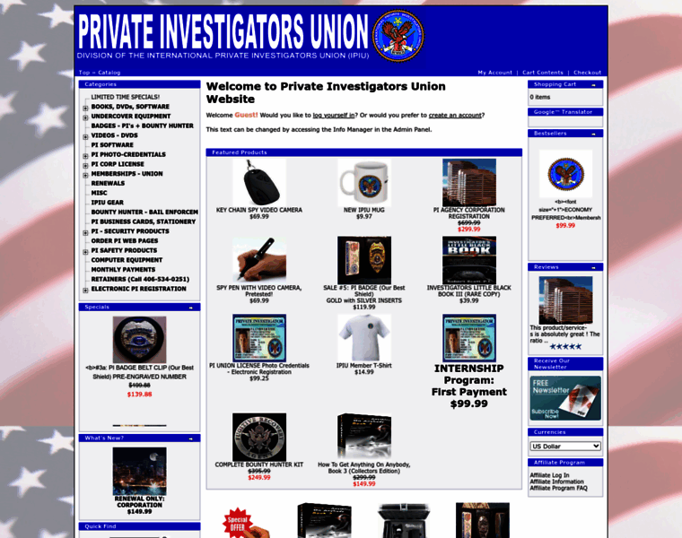 Privateinvestigator.cc thumbnail