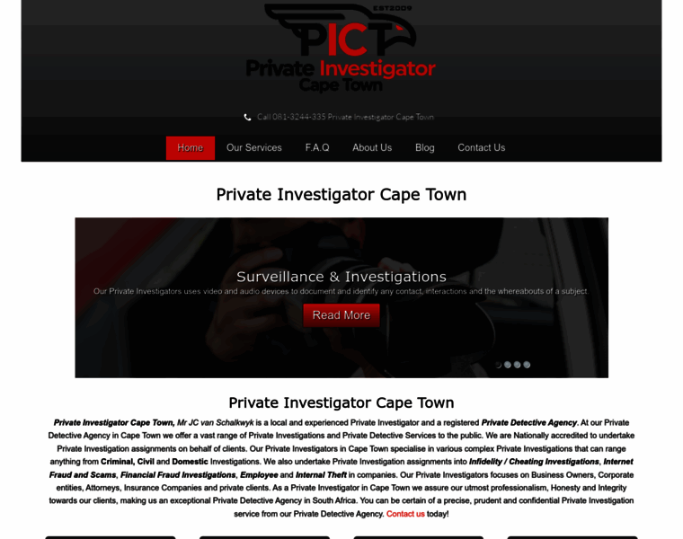 Privateinvestigatorcapetown.com thumbnail