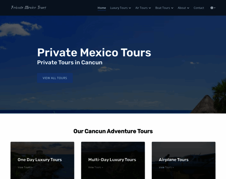Privatemexicotours.com thumbnail