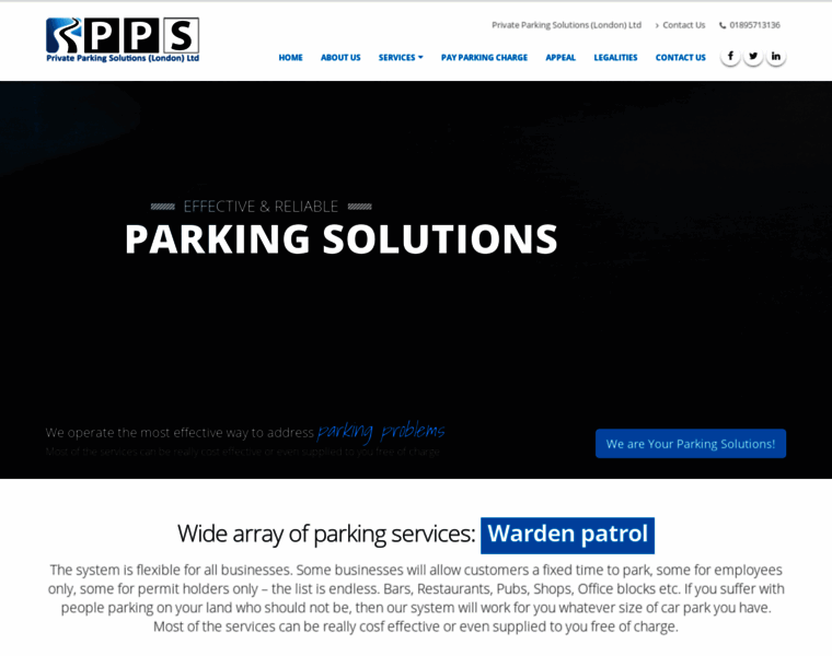 Privateparkingsolutions.com thumbnail