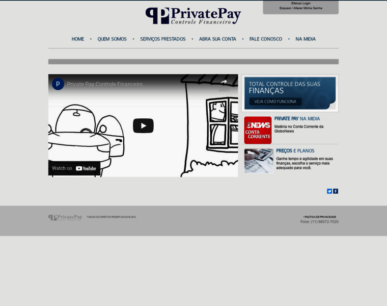 Privatepay.com.br thumbnail