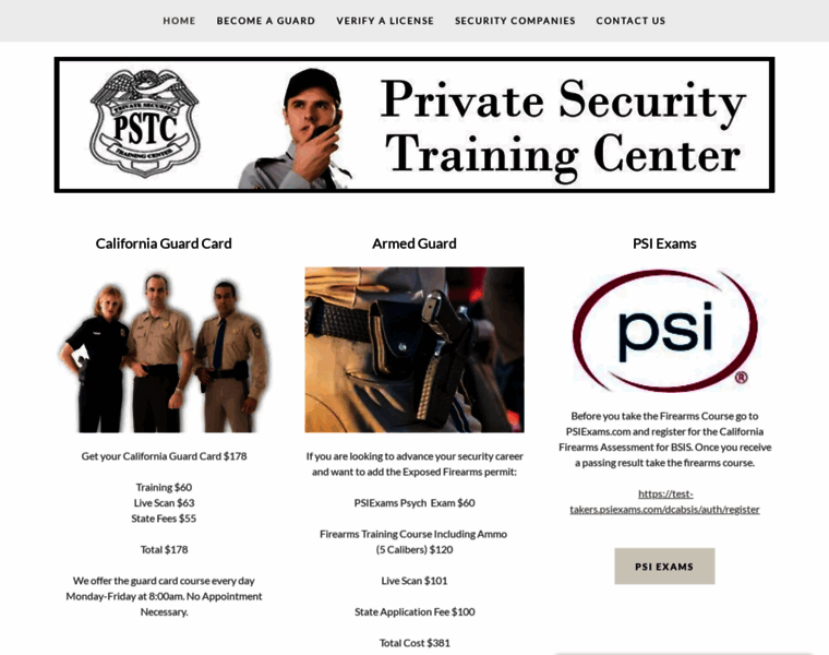 Privatesecuritytc.com thumbnail
