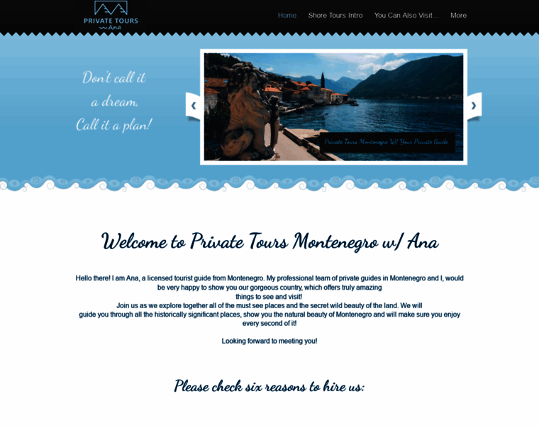 Privatetours-montenegro.com thumbnail