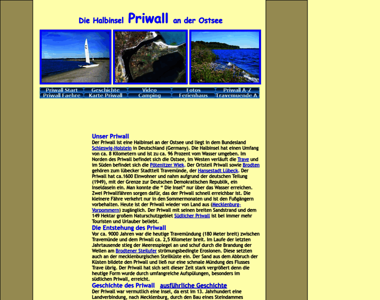 Priwall.de thumbnail