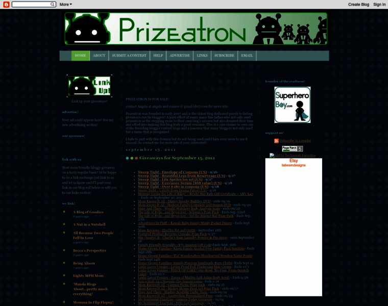 Prizeatron.com thumbnail