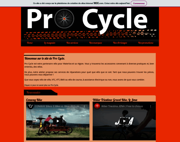 Pro-cycle.be thumbnail
