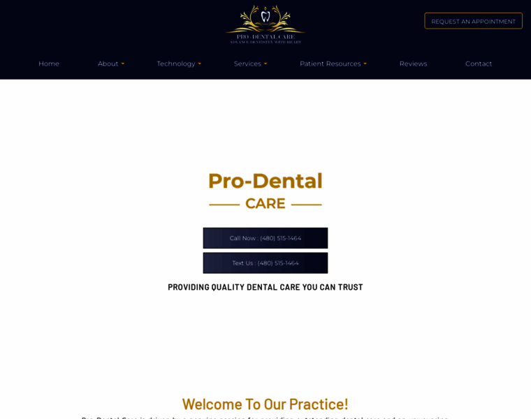 Pro-dentalcare.com thumbnail