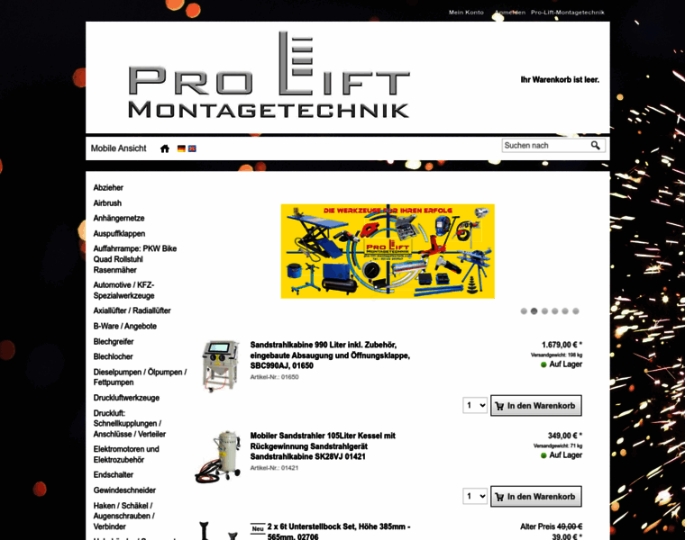Pro-lift-montagetechnik.com thumbnail