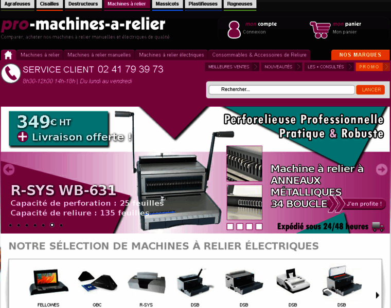 Pro-machines-a-relier.com thumbnail