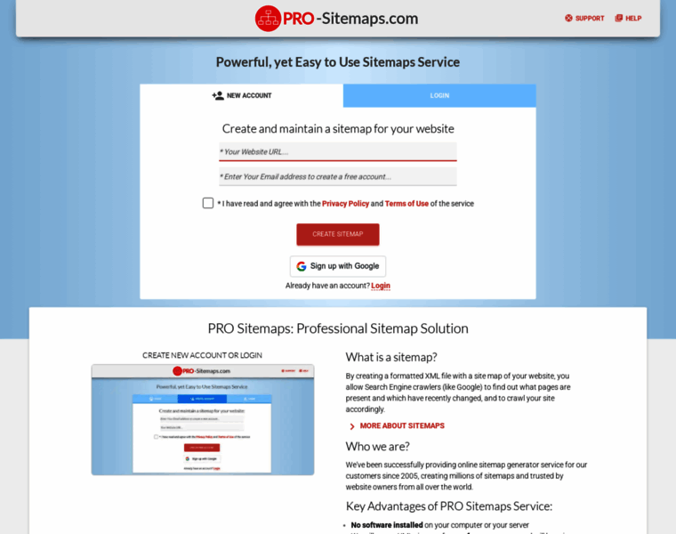 Pro-sitemaps.com thumbnail Pro-sitemaps.com thumbnail