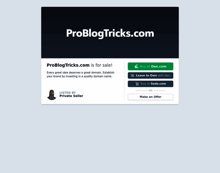 Problogtricks.com thumbnail