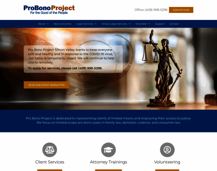 Probonoproject.org thumbnail