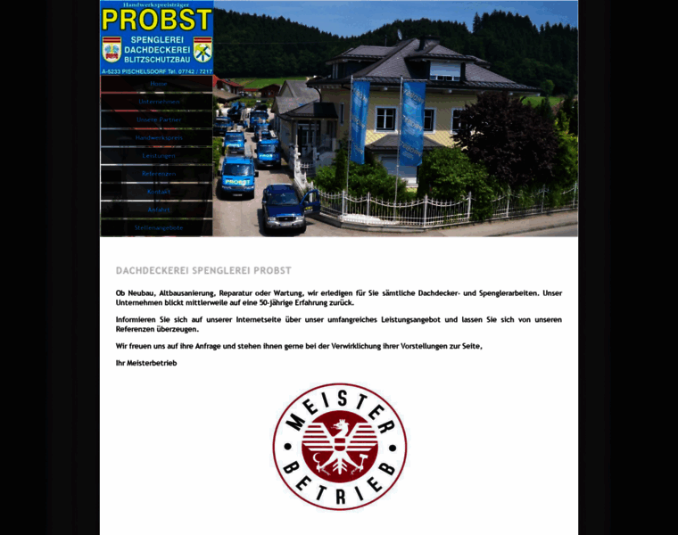 Probst-dach.at thumbnail