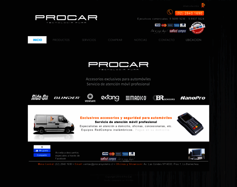 Procarsystems.cl thumbnail