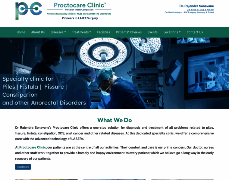 Proctocareclinic.com thumbnail