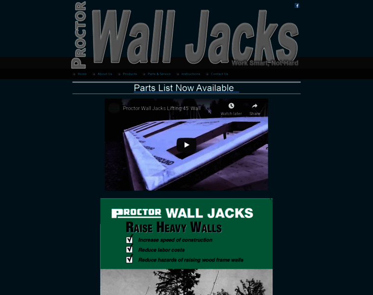Proctorwalljacks.com thumbnail