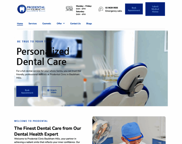 Prodentalclinic.com.au thumbnail