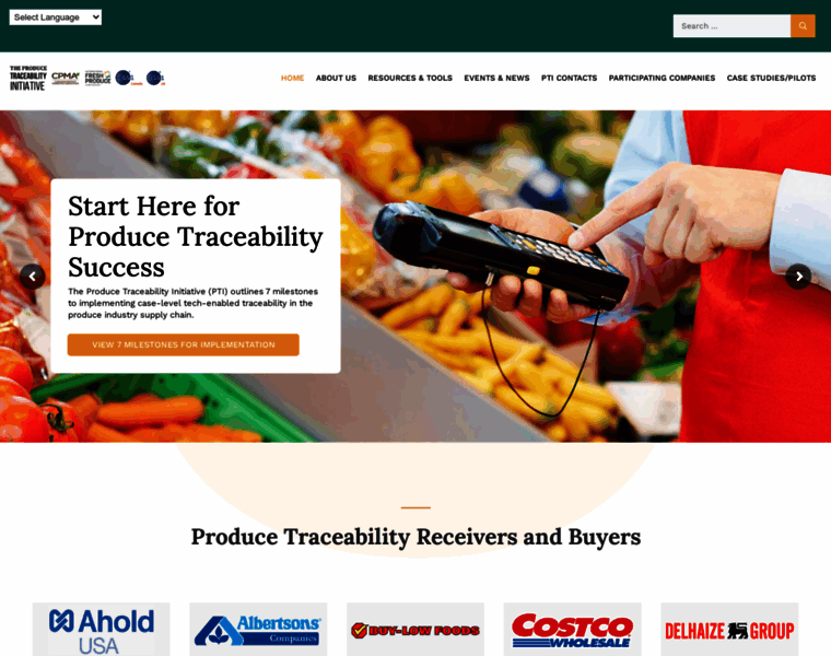 Producetraceability.org thumbnail