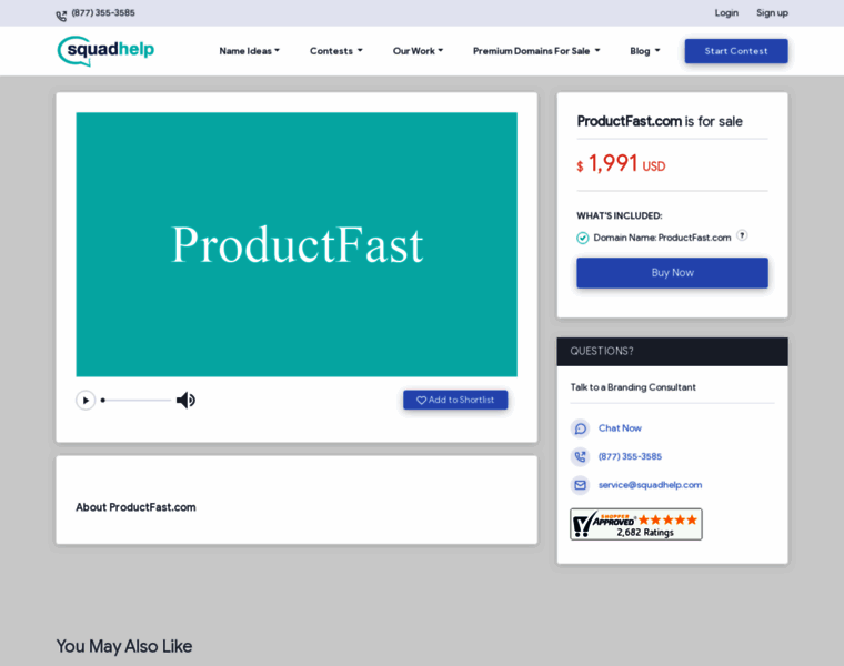 Productfast.com thumbnail