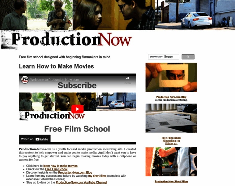 Production-now.com thumbnail