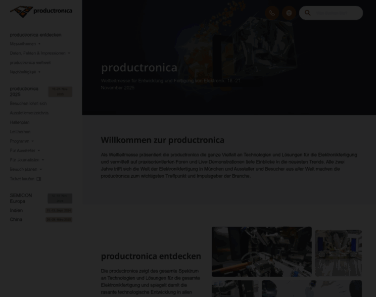 Productronica.com thumbnail