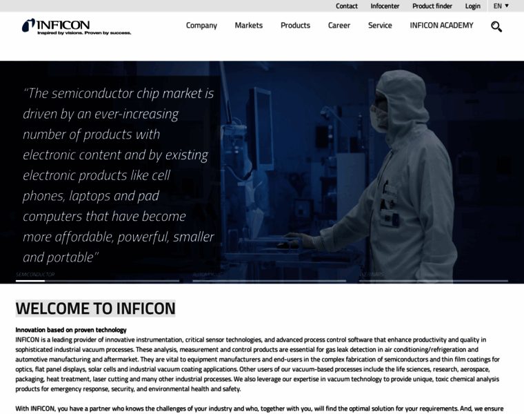 Products.inficon.com thumbnail