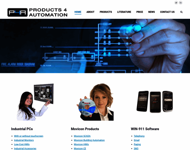 Products4automation.co.uk thumbnail