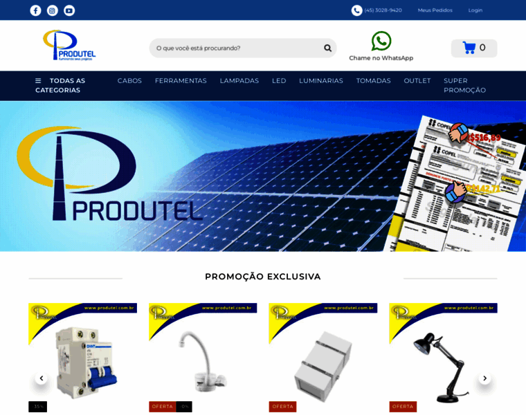 Produtel.com.br thumbnail